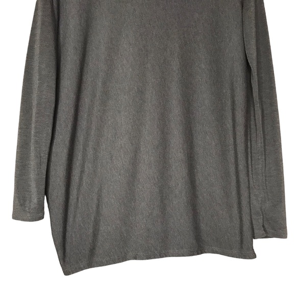 Women's Small Kit & Ace Grey Long Sleeve Crew Neck Layer Shirt T Shirt Top Tee - Picture 5 of 11